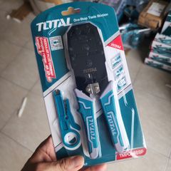 Kìm Bấm Cos Dây Mạng 8 Inch Total TMPC4468P - Đa Năng Uốn, Tước, Cắt Cho Thợ Viễn Thông và Mạng LAN