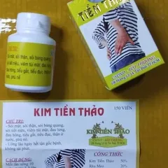 Viên Uống Kim Tiền Thảo Hỗ Trợ Sỏi Thận & Tiết Niệu - Thực Phẩm Chức Năng Chính Hãng Hải Thượng 100 Viên
