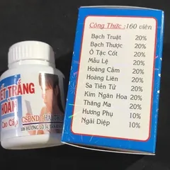 Viên uống Huyết Trắng Chính Hãng Việt Nam 160 Viên - Hỗ Trợ Điều Hòa Kinh Nguyệt và Giảm Đau Bụng Kinh