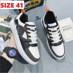 Giày Thể Thao Nam Sneaker Cao Cấp XÁM - Thời Trang Đẹp, Phong Cách Hiện Đại, Nhiều Size Từ 38 Đến 43