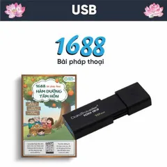 USB Pháp Thoại 32GB - Thư Viện 1688 Bài Hàm Dưỡng Tâm Hồn, Tuyển Tập Lời Giảng Minh Triết Từ Các Vị Thầy, Quà Tặng Ý Nghĩa