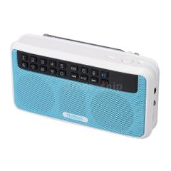 Loa Đài Pháp Thoại Rolton E500 - Loa Bluetooth Đa Chức Năng với FM, Thẻ Nhớ và Ghi Âm, Phù Hợp Cho Kích Hoạt Chụp Ảnh Tự Sướng
