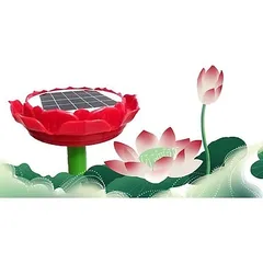 Loa Niệm Phật Năng Lượng Mặt Trời Hoa Sen 29 Bài - Sạc Được Bằng Ánh Sáng Mặt Trời, Bảo Hành 6 Tháng