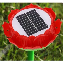 Loa Niệm Phật Năng Lượng Mặt Trời Hoa Sen 29 Bài - Sạc Được Bằng Ánh Sáng Mặt Trời, Bảo Hành 6 Tháng