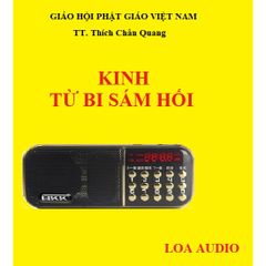 Loa Đài BKK Nghe Kinh Từ Bi Sám Hối - Thiết Bị Nghe Pháp Âm Tụng Kinh Chất Lượng Cao Với Thẻ Nhớ Và Dây Sạc