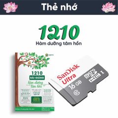 Thẻ Nhớ 16GB Pháp Thoại - 1210 Bài Giảng Dưỡng Tâm Hồn, Tủ Sách Di Động, Hỗ Trợ MP3, Quà Tặng Ý Nghĩa
