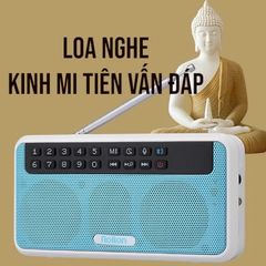 Loa Nghe Kinh Mi Tiên Vấn Đáp Rolton E500 Cao Cấp - Bluetooth & FM, Giải Đáp Phật Giáo Milindapanha