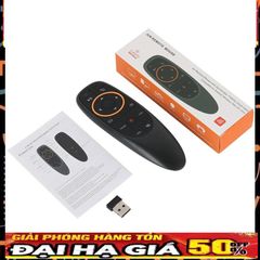 Điều khiển Chuột bay Voice G10s cho Tivi Smart và Android Box - Tìm kiếm Giọng Nói, Chuột Bay 360 Độ, Hỗ Trợ TV Mới nhất