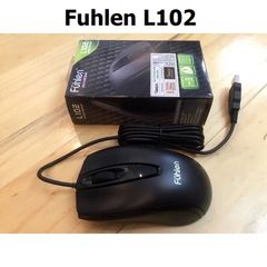 Chuột Vi Tính Có Dây Fuhlen L102 - Thiết Kế Ergonomic Nhẹ, Độ Nhạy Cao, Phù Hợp Làm Việc và Chơi Game - Phụ Kiện Giá Rẻ