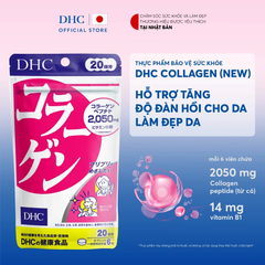 Viên Uống Collagen DHC Nhật Bản 360 Viên - Bổ Sung Collagen Tăng Độ Đàn Hồi Da, Giúp Da Săn Chắc và Căng Mịn