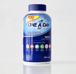 Vitamin Tổng Hợp One A Day Dành Cho Nam Dưới 50 Tuổi - 300 Viên Bổ Sung Dinh Dưỡng Tăng Cường Sức Khỏe Tim Mạch Và Đề Kháng