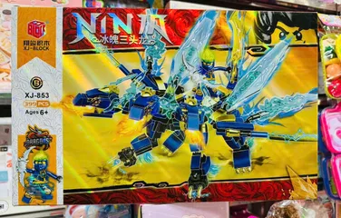 Bộ Lắp Ráp Ninja Rồng Xanh XJ BLOCK 853B - Đồ Chơi Phát Triển Tư Duy Cho Trẻ Em Với 399 Chi Tiết Sáng Tạo