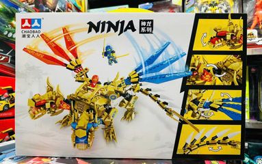 Bộ Lắp Ráp Ninja Rồng Vàng CHAOBAO 7632 - Đồ Chơi Lego Sáng Tạo 502 Chi Tiết Phát Triển Tư Duy Cho Trẻ Em