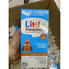 Siro Hỗ Trợ Tiêu Hóa Parachoc 400ml - Hương Socola Vani, Giúp Bé Dễ Đi Ngoài, Không Đường, Không Gluten, An Toàn Cho Trẻ Em