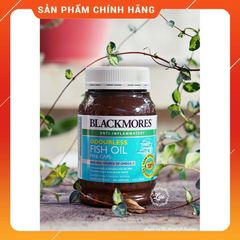 Dầu Cá Blackmores Omega 3 Mini 400 Viên - Bổ Sung DHA & EPA Không Mùi, Hỗ Trợ Sức Khỏe Tim Mạch & Não Bộ