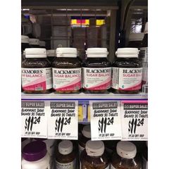 Viên Uống Cân Bằng Đường Huyết Blackmores Sugar Balance 90 Viên - Hỗ Trợ Điều Trị Tiểu Đường, Cải Thiện Sức Khỏe Tim Mạch