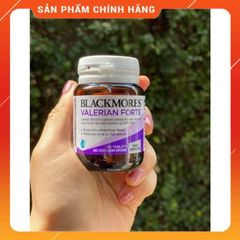 Viên Uống Ngủ Ngon Blackmores Valerian Forte Chính Hãng Úc - Hỗ Trợ Giấc Ngủ, Giảm Mất Ngủ Tối Ưu, Mẫu Mới Từ Thảo Dược An Toàn