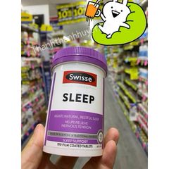 Viên Uống Hỗ Trợ Ngủ Ngon Swisse Ultiboost Sleep - Giúp Ngủ Sâu, Giảm Căng Thẳng, 60 Viên & 100 Viên Xuất Xứ Úc