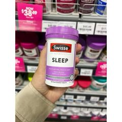 Viên Uống Hỗ Trợ Ngủ Ngon Swisse Ultiboost Sleep - Giúp Ngủ Sâu, Giảm Căng Thẳng, 60 Viên & 100 Viên Xuất Xứ Úc