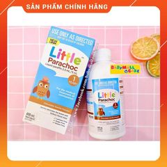 Siro Táo Bón Little Parachoc Úc cho Bé - Giải Pháp Tự Nhiên Giúp Bé Đi Vệ Sinh Dễ Dàng, Hương Socola Ngon Miệng