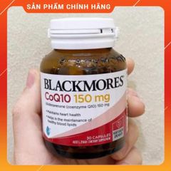 Viên Uống Bổ Tim CoQ10 Blackmore Chính Hãng 30 Viên - Hỗ Trợ Sức Khỏe Tim Mạch & Chống Oxy Hóa Tối Ưu