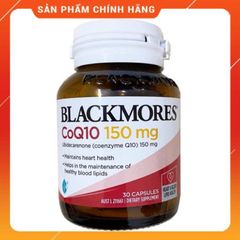Viên Uống Bổ Tim CoQ10 Blackmore Chính Hãng 30 Viên - Hỗ Trợ Sức Khỏe Tim Mạch & Chống Oxy Hóa Tối Ưu