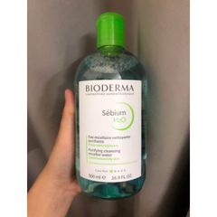 Nước Tẩy Trang Bio H2O 500ml - Dung Dịch Làm Sạch, Không Cồn, Dành Cho Da Nhạy Cảm, Không Cần Rửa Lại, Giúp Tẩy Trang Nhanh Chóng