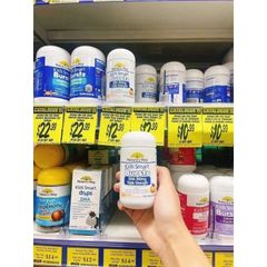 Viên Nhai Bổ Sung DHA Cao Cấp Nature's Way Kids Smart 300mg - 50 Viên Giúp Phát Triển Trí Tuệ và Thị Giác Cho Bé