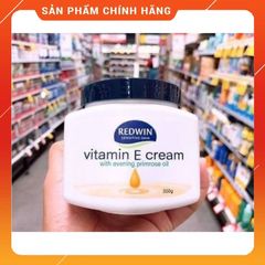 Kem Dưỡng Da Mềm Mịn REDWIN Vitamin E Cream 300g - Dưỡng Ẩm, Chống Lão Hóa, Phục Hồi Da Tổn Thương, Chính Hãng Úc