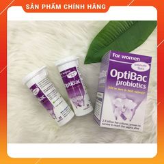 Men vi sinh Optibac Tím cho Phụ Nữ - Tăng cường hệ miễn dịch, ngăn ngừa nhiễm khuẩn và nấm âm đạo - 30 viên nhập khẩu UK