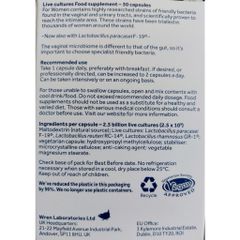 Men vi sinh Optibac Tím cho Phụ Nữ - Tăng cường hệ miễn dịch, ngăn ngừa nhiễm khuẩn và nấm âm đạo - 30 viên nhập khẩu UK
