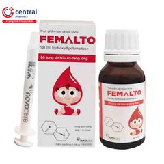 Vitamin Sắt Femalto 15ml - Dạng Nhỏ Giọt Bổ Sung Sắt Hữu Cơ Cho Trẻ Em Và Phụ Nữ Mang Thai, Hỗ Trợ Cải Thiện Thiếu Máu
