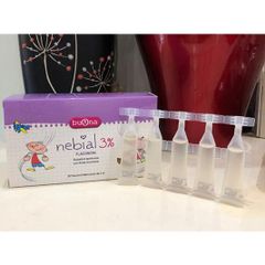 Muối Nebial 3% - Giúp Giữ Ẩm và Làm Sạch Mũi Hàng Ngày Cho Trẻ Sơ Sinh và Người Lớn - Sản Phẩm Chính Hãng
