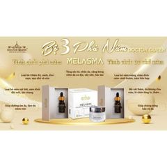 Bộ 3 Viên Uống Trị Nám Doctor Queen - Phá Nám, Trắng Da, Hiệu Quả Trong 8 Ngày - Đẹp Da, Ngăn Ngừa Tàn Nhang