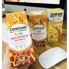 Siro Centrum Kids 200ml Úc - Hỗ Trợ Dinh Dưỡng Cho Trẻ, Giúp Bé An Ngon và Phát Triển Chiều Cao