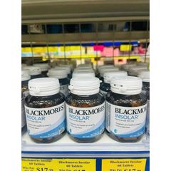 Viên Uống Đẹp Da Blackmores Insolar 60 Viên - Hỗ Trợ Tái Tạo Da, Giảm Nám, Làm Sáng Da, Duy Trì Độ Ẩm Cho Làn Da Mịn Màng