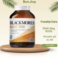 Vitamin C hỗ trợ tăng sức đề kháng BLACKMORES BIO C 1000 ????? MẪU MỚI