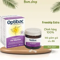 Men vi sinh Optibac cho phụ nữ - Hỗ trợ sức khỏe âm đạo và tiêu hóa, giải pháp tự nhiên cho phụ nữ khỏe mạnh