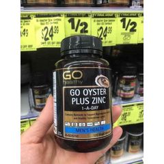 Tinh Chất Hàu GO Healthy Oyster Plus - Thực Phẩm Chức Năng Tăng Cường Sinh Lý Nam, 60 Viên - Xuất Xứ Úc
