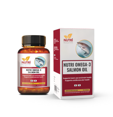 Viên Dầu Cá Hồi Omega 3 New Zealand - Nutri Omega-3 Salmon Oil 60 Viên
