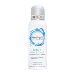 Xịt Thơm Vùng Kín Femfresh Cao Cấp 125ml - Deodorant Kháng Khuẩn Giữ Thơm Lâu, Tự Tin Vận Động, Hương Dịu Nhẹ