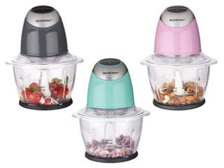 Máy Xay Thịt Đa Năng Silvercrest 500W - Cối Thủy Tinh, Lưỡi Dao Thép Không Gỉ - Thích Hợp Xay Thịt, Cá, Hạt, Rau, Đánh Kem