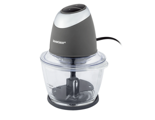 Máy Xay Thịt Đa Năng Silvercrest 500W - Cối Thủy Tinh, Lưỡi Dao Thép Không Gỉ - Thích Hợp Xay Thịt, Cá, Hạt, Rau, Đánh Kem
