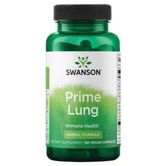 Viên uống bổ phổi, giải độc phổi, giảm ho Prime Lung Swanson 60 viên
