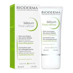 Kem Dưỡng Kiềm Dầu Ngừa Mụn Bioderma Sebium Pore Refiner 30ml - Giảm Dầu, Se Khít Lỗ Chân Lông, Dưỡng Ẩm Cho Da Dầu/Support for Oily Skin