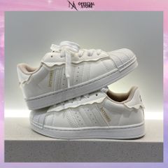 Giày Thể Thao Nam Nữ Mũi Sò Trắng - Đế Cao Su Chống Nước, Form VN 36-43, Thích Hợp Nhiều Hoạt Động Thể Thao