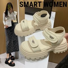 Dép Sandal Nữ Đế Răng Cưa Cao 6cm Quai Dán Đính Đá Sang Trọng - Phong Cách Thời Trang Hiện Đại