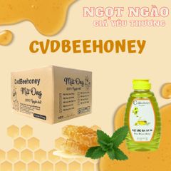 Mật Ong Nguyên Chất CvdBeehoney 500g - Tăng Đề Kháng, Hỗ Trợ Sức Khỏe và Làm Đẹp Da, Đặc Tính Kháng Khuẩn, Giải Độc Gan