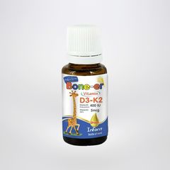 Vitamin D3 + K2 Nhỏ Giọt Bone-er 10ml - Bổ Sung Canxi, Phát Triển Xương Cho Trẻ Sơ Sinh Từ 0 Tháng tuổi, Nhập Khẩu Châu Âu