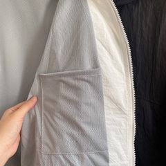 Áo Khoác Gió Nữ Croptop 2 Lớp Local Brand Lamo Home A017 - Thiết Kế Ngắn, Lưới Thoáng Mát, Phù Hợp Đi Chơi và Đi Làm